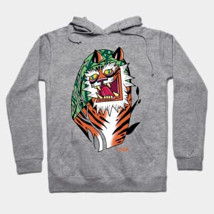 crazy tiger Hoodie